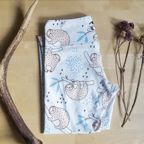 sloth yoga pants